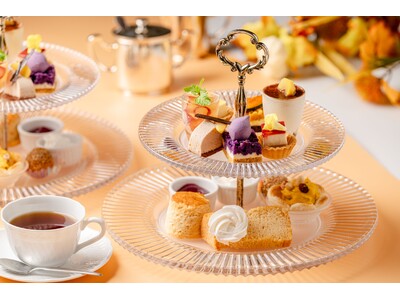 パンプキンや栗、紅芋を使った「秋のアフタヌーンティー」／ホテルアトールエメラルド宮古島