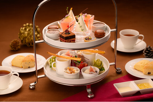 冬の「ポム・ダダン アフタヌーンティー」／丸ノ内ホテル