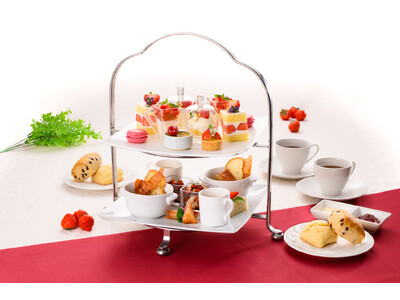 ポム・ダダン 苺のアフタヌーンティー／丸ノ内ホテル