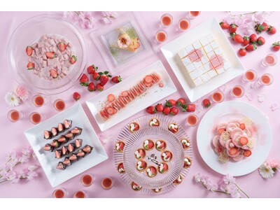【仙台ロイヤルパークホテル】いちごと桜香る“春色”スイーツ＆デリブッフェ～選べるメインディッシュ～