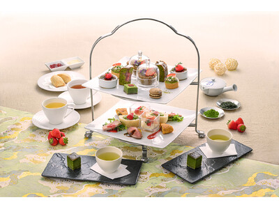 日本茶の香りと苺の彩が織りなす 春のポム・ダダンアフタヌーンティー／丸ノ内ホテル