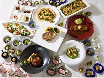 【春の野菜が満載のアイコニックランチブッフェ】ザ ロイヤルパークホテル アイコニック 東京汐留