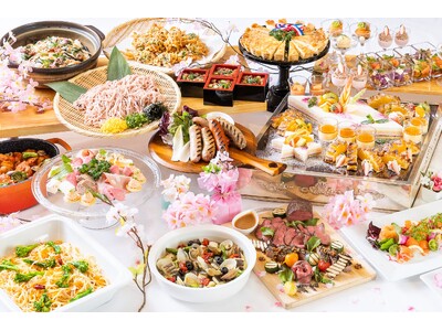 「桜ランチブッフェ2026」を実施／ザ ロイヤルパークホテル 広島リバーサイド