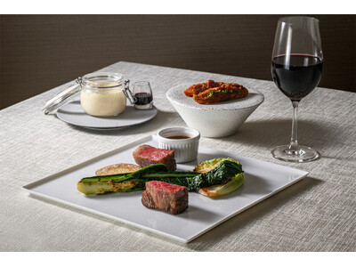 芽吹く季節に寄り添う、香りや食感を一皿ごとに表現。春のフレンチディナー／ザ ロイヤルパークホテル アイコニック 大阪御堂筋