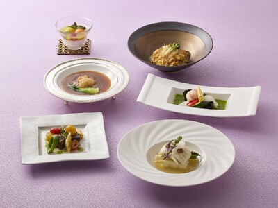 【ロイヤルパークホテル】フカヒレと上湯を味わう初夏の味覚コースと夏の風物詩“涼麺”が登場。