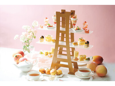 【横浜ロイヤルパークホテル】“桃とマンゴー”が主役のランドマークアフタヌーンティーが夏季限定で登場！