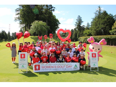 全国34カ所のゴルフ場で女性イベントを開催予定ACCORDIA GOLF『Women’s Golf Da...
