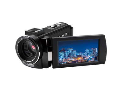 KEIYO新商品 ４Ｋ高画質・日本製CMOSセンサーカメラ搭載・ナイトビジョン・手ブレ機能・30倍デジタルズーム機能付き４Ｋコンパクトビデオカメラ発売！