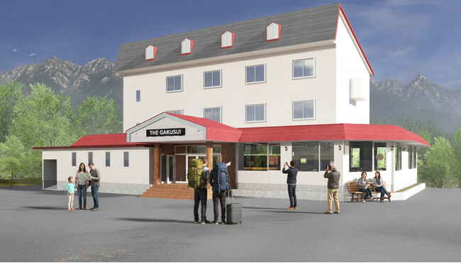 白馬岩岳に新たな宿泊・飲食複合施設「THE GAKUSUI HAKUBA IWATAKE」誕生