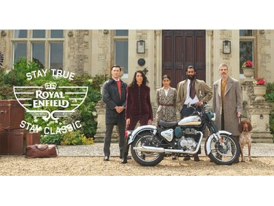 「Royal Enfield CLASSIC 350」 2025年モデルの販売を12月12日（木）から全国のロイヤルエンフィールド正規販売店で開始