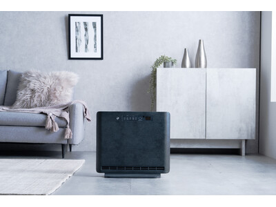 お部屋に置きたくなる！デザインセラミックヒーター登場 Wセンサー搭載の安心設計でデザインと機能を両立