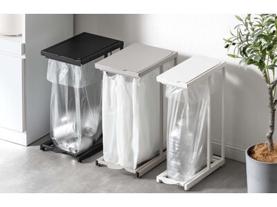 無駄なく衛生的に使える新デザインのゴミ箱が登場！フレーム構造のゴミ箱に「ペダル開閉機能」を搭載！