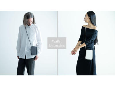 objcts.ioからウォレットコレクションが登場。財布とスマートフォンポーチが一体化した軽やかに身に纏うレザーバッグ「Wallet Bag」を9月11日(金)に発売