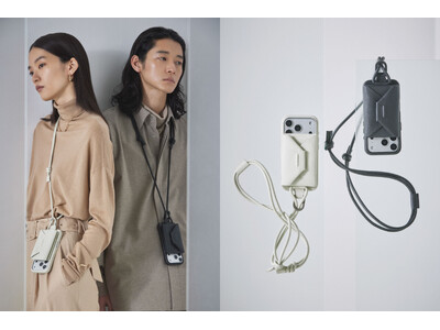 【objcts.io】ウェアラブルなiPhoneケース「MagWear」シリーズに、一枚革で仕立てた封筒型ミニウォレット「エンベロープ」が新登場。