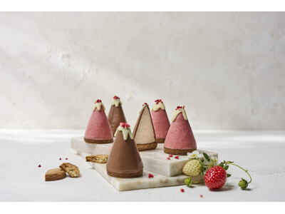 【初登場】いちごのお菓子専門店AUDREY(オードリー)、公式オンラインショップに初の生洋菓子「いちごの山」が登場。2026年2月6日(金)より3日間限定販売