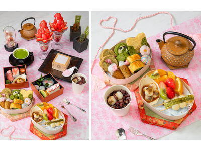 春の和スイーツを楽しむ限定メニューが登場｜桜×苺のアフタヌーンティーやお花見スイーツを「UNPASS C...