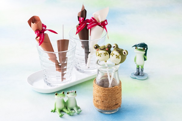 大阪のショコラトリー「キャギ ド レーブ」にて“カエルチョコ”が新登場する雨の日が待ち遠しくなる「雨の日マルシェ」を開催