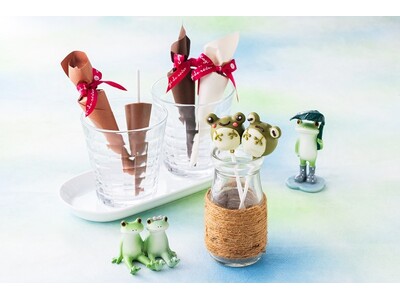 大阪のショコラトリー「キャギ ド レーブ」にて“カエルチョコ”が新登場する雨の日が待ち遠しくなる「雨の日マルシェ」を開催