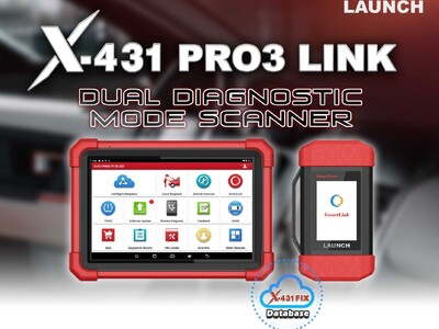 ランチテック】LAUNCH X431 PRO3 LINK（プロスリーリンク）スキャン