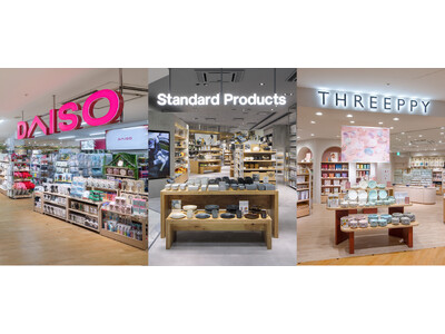 「DAISO」「Standard Products」「THREEPPY」がワンフロアに、最旬の品揃えで魅力を発信！大創産業、新宿最大の３ブランド複合店をビックカメラ新宿東口店にオープン