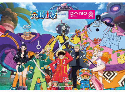 DAISO、描き下ろしイラストの『ONE PIECE』コラボ商品を新発売