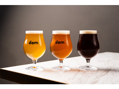 トランジットジェネラルオフィスの新業態、クラフトビール醸造所併設のブルワリーレストラン〈dam brewery restaurant〉が虎ノ門ヒルズ ステーションタワー 地下2階に誕生。