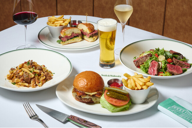 銀座のビジネスに、選ぶ愉しみを。Smith & Wollensky GINZAが提案する、フルカスタムの「WEEKDAY LUNCH」が提供開始。