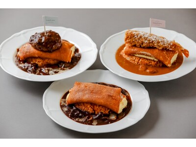 名古屋栄三越 3F ビストロカフェ「THE FLOWER TABLE」で、ふんわり食感が魅力の新感覚「スフレオムライス」メニューが2026年10月28日（水）から販売開始！