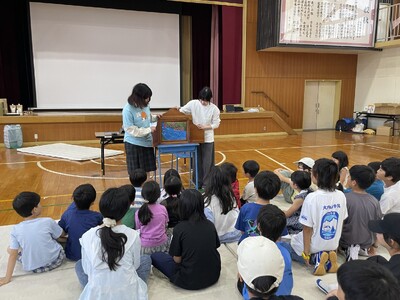 「おいせ川あま酒プロジェクト」第一弾「伝説紙芝居」発表会を開催
