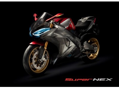 キムコ、EICMA 2018で 電動スーパースポーツバイク「SuperNEX」を発表