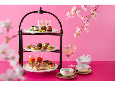 【ダーワ・悠洛 京都】春爛漫メニューが揃う　Sakura & Strawberryアフタヌーンティーを発売