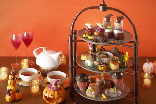 【ダーワ・悠洛 京都】おばけたちのスイートな宴!期間限定ハロウィンアフタヌーンティー登場