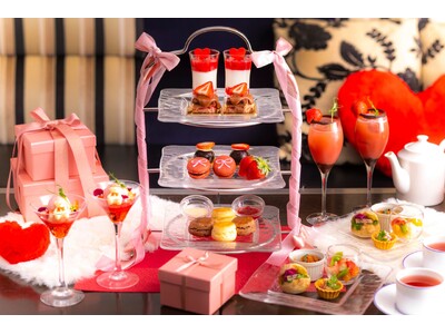 ひとくちで恋に落ちる、初恋のように甘くてピュアな恋物語。「いちご＆チョコレートアフタヌーンティーセット」が登場