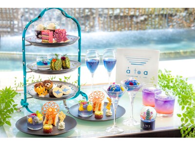 劇場型アクアリウム「アトア」と初コラボ！アートアクアリウムの世界を表現した【ポートピアホテル×アトア】コ...