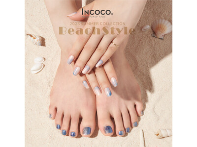 6/7(水)発売　貼るだけマニキュア「インココ」夏の新作コレクション第１弾＜ビーチ スタイル＞