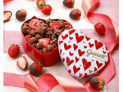 人気のチョコフレーバーに甘酸っぱいフリーズドライイチゴを合わせた「バレンタイン MIX」1月24日(木)より期間・数量限定で発売！