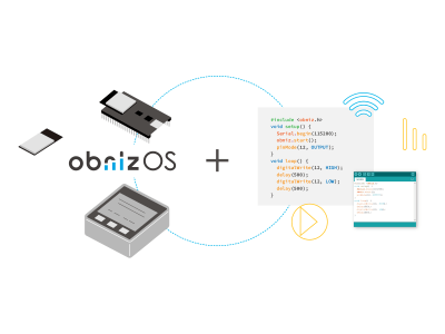 IoT向けOS「obnizOS」の機能を自由に拡張できる「プラグイン」が登場