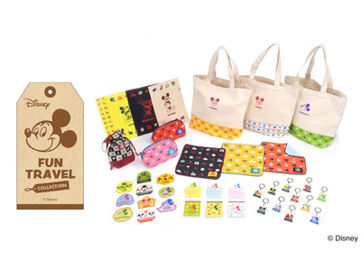 レトロでポップなスーベニア　Disney FUN TRAVEL シリーズ　第 3 弾  4 月 20 日 発売決定