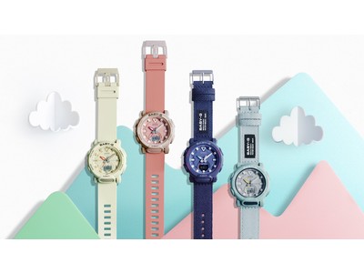 アウトドアを楽しむ女性に向けた “BABY-G”