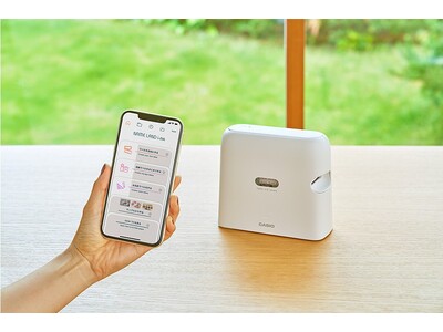 “NAME LAND i-ma”新モデル 24mm幅テープが印刷できるスマホ・PC対応ラベルライター