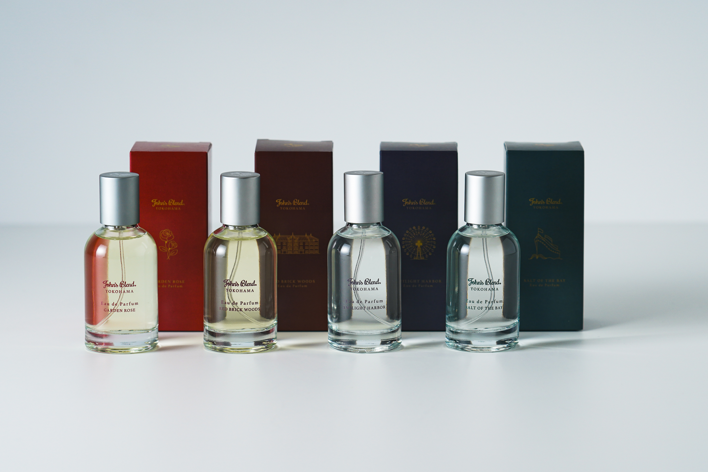 【John’s Blend】「横浜の記憶」を香りに。赤レンガ倉庫限定オードパルファム4種を11月末より発売。