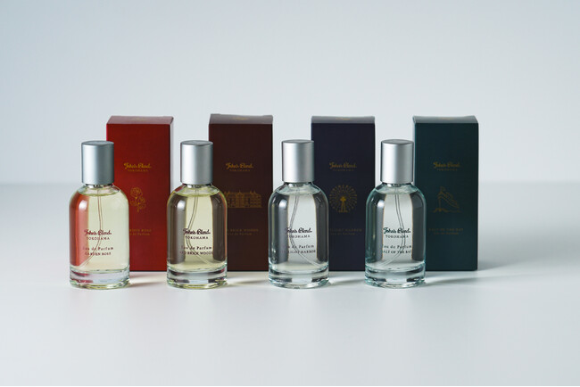 【John's Blend】「横浜の記憶」を香りに。赤レンガ倉庫限定オードパルファム4種を11月末より発売。