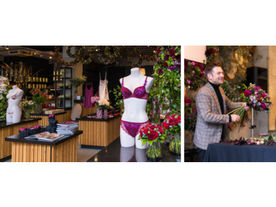 Nicolai Bergmann × FLORALE by Triumph限定コレクション発売記念イベントを表参道で開催