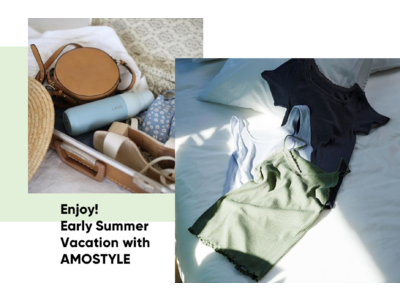 今年は最長9連休 ゴールデンウィークがやってくる！楽しい旅の思い出づくりをAMOSTYLEランジェリー＆インナーと一緒に