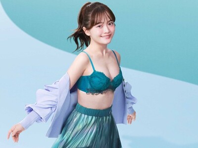 谷間ふっくら＆すっきりシルエットを叶える「チャーミングラマー(R) スリムライン」から妖精の衣装をイメー...