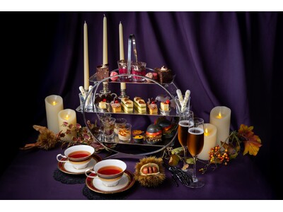 【明治記念館】“《10/1～ 10/31 完全予約制》ラウンジ/ダイニング「kinkei」で今年もHalloween Afternoon Teaを開催”　期間限定で午後のティータイムをお愉しみください