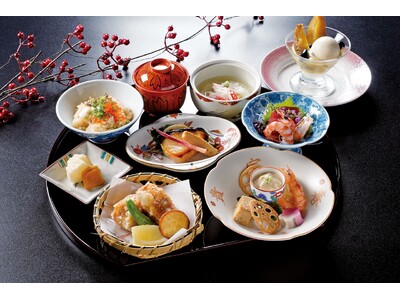 【明治記念館】“平日ランチ限定の「冬ざんまい御膳（8,470円・税サ込・室料サービス）」が登場！”　懐石料亭「花がすみ」で味わえる旬のランチメニューを提供開始