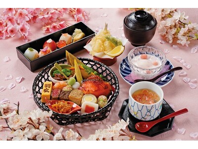 【明治記念館】春の味覚で彩るお花見体験──鮨・天麩羅・鉄板焼『羽衣』が“お花見御膳”と“春爛漫会席”を期間限定で提供中