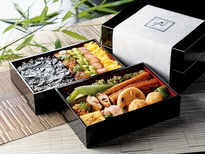 【明治記念館】6月１日(月)より、懐石料亭「花がすみ」夏の味わいを詰めた季節限定テイクアウト海苔弁当『夏...