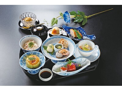 【明治記念館】懐石料亭『花がすみ』 7月1日（水）より、全室個室で味わう四季の香り〈夏ざんまい御膳〉を平日ランチ限定 でご提供！